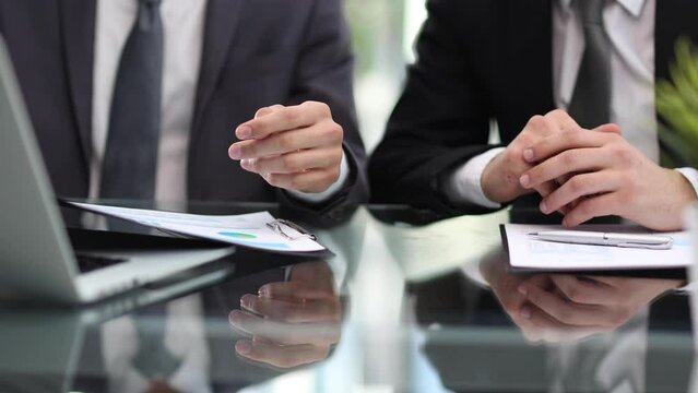 business people making a deal document legal and litigation advisory service concept.