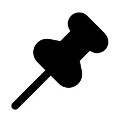 Thumbtack Duotone Icon