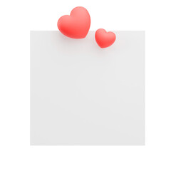 a space in the shape of a square with hearts around it, square frame with hearts around it