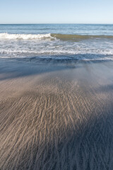 Beach in morning glory at Costa Rica travel and ocean view