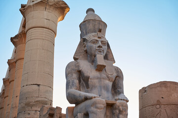 Luxor Temple in Luxor, ancient Thebes, Egypt. Luxor Temple is a large Ancient Egyptian temple...