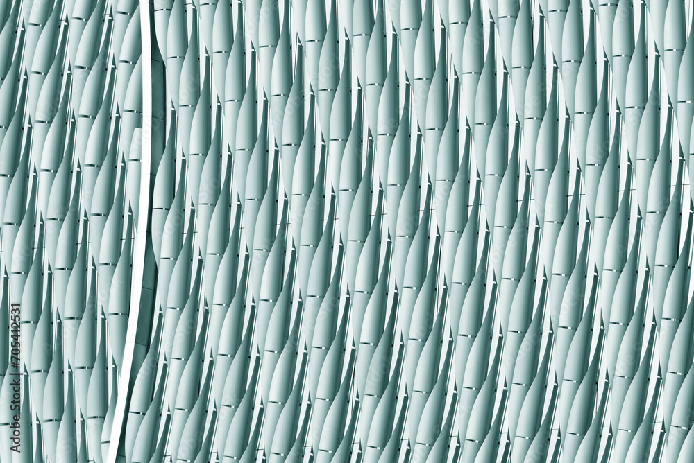 Poster Exterior of modern architecture. Building abstract background  pattern