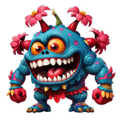 Obraz premium cartoon monster