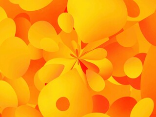 Abstract orange background