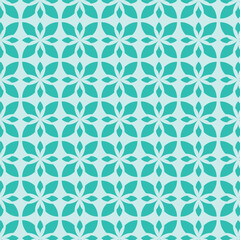Geometric Flower Abstract Pattern Design. Composition of simple geometric shapes.for use in clothes and fashion or background design.