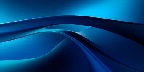 Obraz premium Blue Wave Background