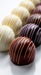 chocolatiers on a white background ,Chocolate day, Valentines Day, Valentines week 