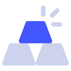 Gold Bar Icon