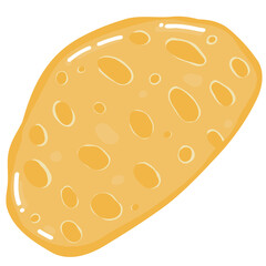 Bakery bread pastry illustration