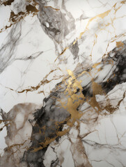 Golden White Marble Texture Background