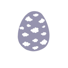 easter egg cute illustration - happy easter