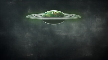
 Link ×Title:
International day of human space flight UFO concept on grunge green chalkboard background with copy space, generative ai - obrazy, fototapety, plakaty