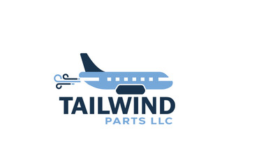 Tailwind Logo, Wind Energy Logo, Sustainable Energy Logo, Renewable Power Logo, 