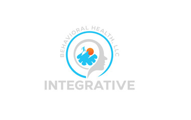 Wellness Health Logo, Healthy Living Logo, Well-being Symbol Logo, Holistic Wellness Logo, Health and Wellness Logo, Wellness Lifestyle Logo,  