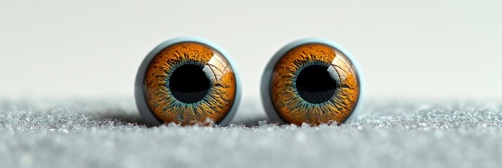 Two Pairs Googly Eyes Funny, Comic background, Background Banner