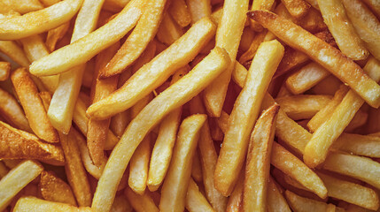 French fry background