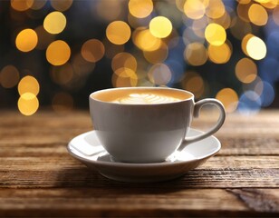 Fototapeta premium フレーム 背景 コーヒー 飲み物 イラスト素材 AI生成画像