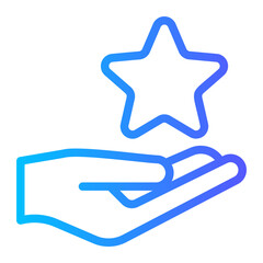 star gradient icon