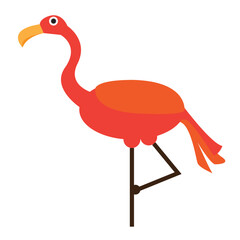 illustration of a flamingo