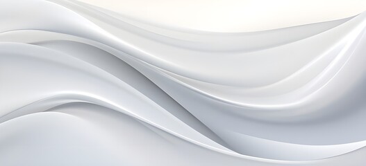 Fototapeta premium Simple minimalist white wave Business Background