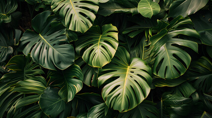 jungle leaves background texture