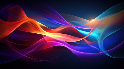 Abstract light background. Generative AI