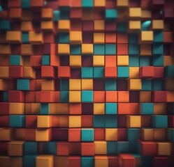 abstract background with squares