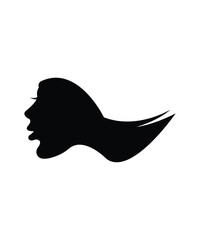 woman face icon, vector best flat icon.