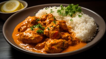 Chicken Curry with Fresh Herbs
