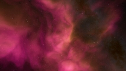 Fototapeta premium Space nebula, for use with projects on science, research, and education. Illustration 