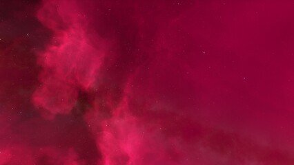Fototapeta premium Cosmic background with a blue purple nebula and stars 
