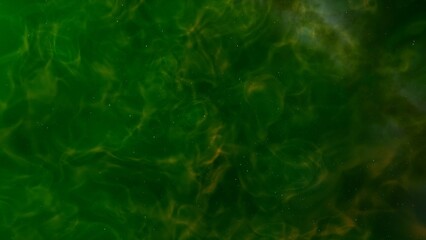 Cosmic background with a blue purple nebula and stars
