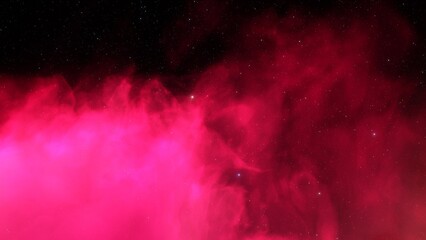nebula gas cloud in deep outer space
