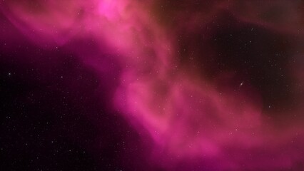 nebula gas cloud in deep outer space
