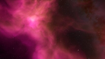 nebula gas cloud in deep outer space
