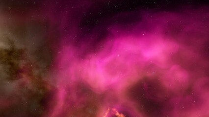nebula gas cloud in deep outer space
