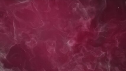 Cosmic background with a blue purple nebula and stars
