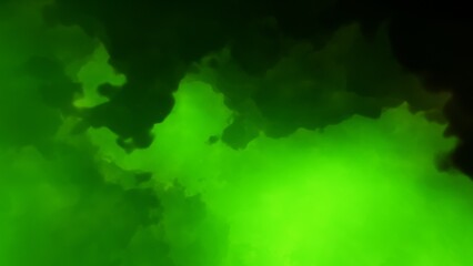 Cosmic background with a blue purple nebula and stars
