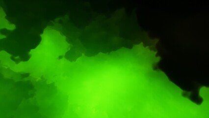 Obraz premium Cosmic background with a blue purple nebula and stars 