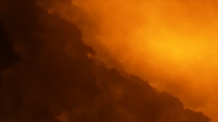 Cosmic background with a blue purple nebula and stars
