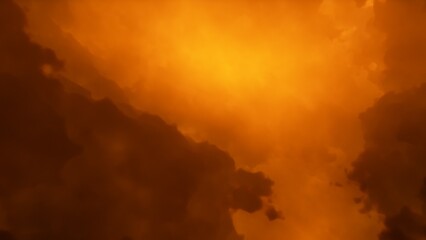 Cosmic background with a blue purple nebula and stars
