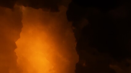 red-violet nebula in outer space, horsehead nebula, unusual colorful nebula in a distant galaxy, red nebula 3d render
