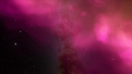 nebula gas cloud in deep outer space
