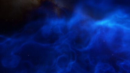 nebula gas cloud in deep outer space
