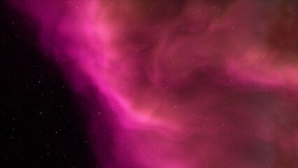 nebula gas cloud in deep outer space

