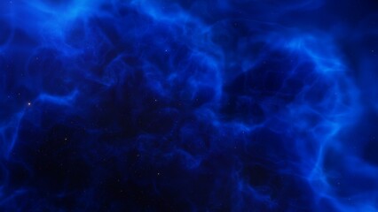 nebula gas cloud in deep outer space
