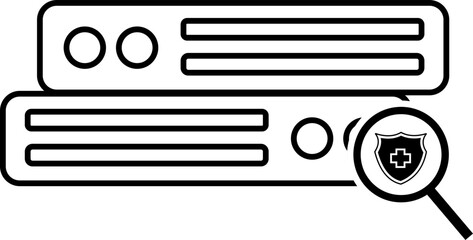 Data Analysis Outline Icon