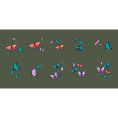 Cute Butterfly Illustration