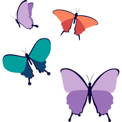 Cute Butterfly Illustration