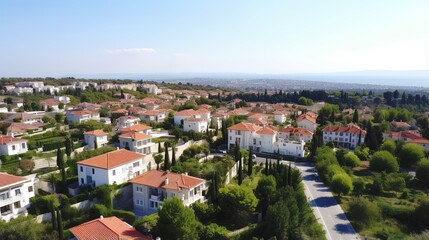 Fototapeta na wymiar Luxury Real Estate In Mediterranean Climate